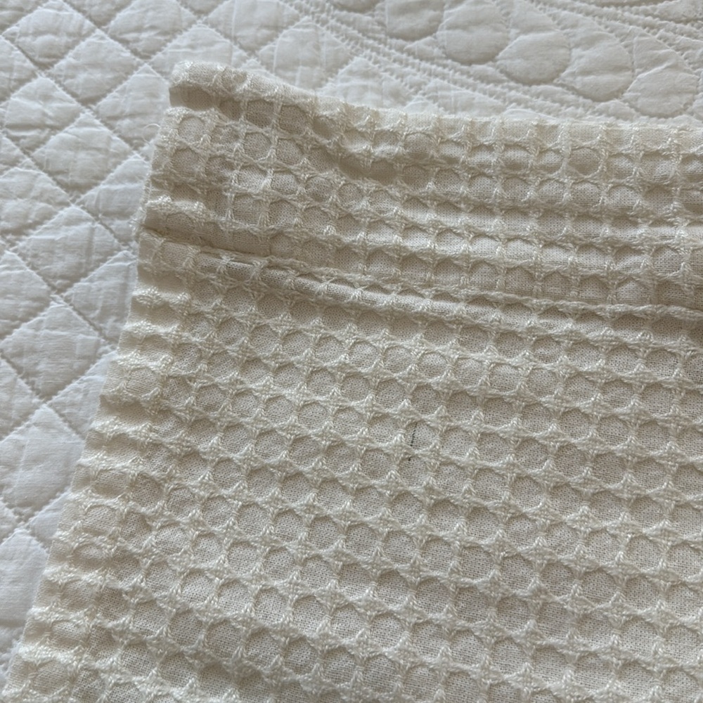 Threshold Cream Textured Valance Curtains - Picture 11 of 11